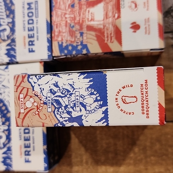 Dr. Squatch Limited Edition Freedom Fresh, Men's Natural Bar Soaps - Picture 6 of 11
